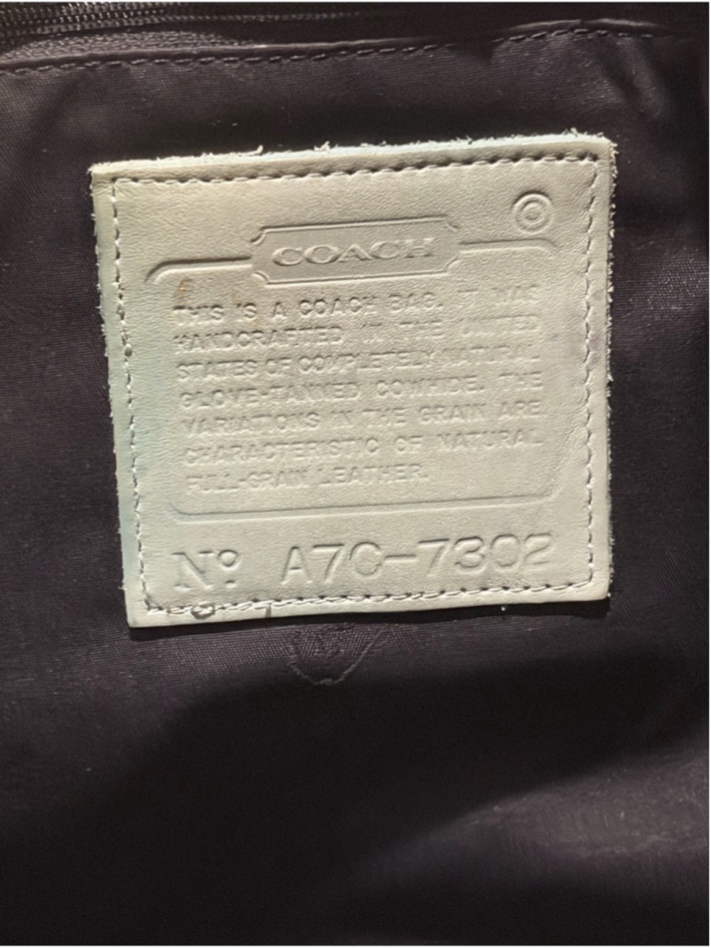 Coach Alesa Medium Top Handle Tote Bag 7302 Aqua Mint 1997 - Picture 6 of 11